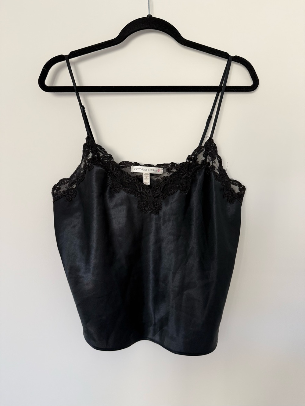 VINTAGE 90’s Victoria's Secret Black Cami